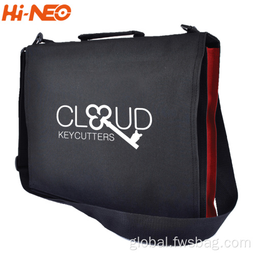 Leather Briefcase Customized logo printed quality bag for shipping Manufactory